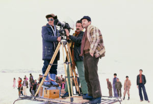 YOL shooting 1981 | in snow on top of Cactus van